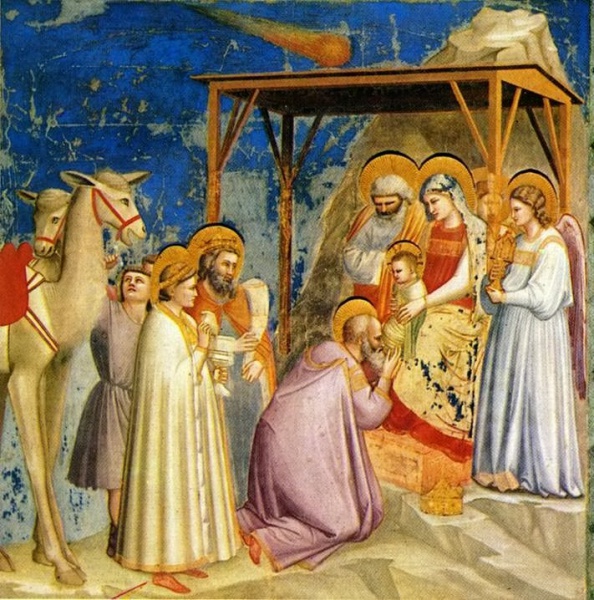 Datei:Giotto - Scrovegni - -18- - Adoration of the Magi.jpg